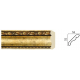 Карниз малый Decor Dizayn 155-552 Полистирол 2400*51*51 мм