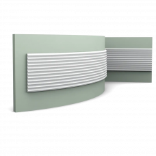 Декоративная панель гибкая Orac Decor W108F ZIGZAG Полиуретан 2000*250*18 мм